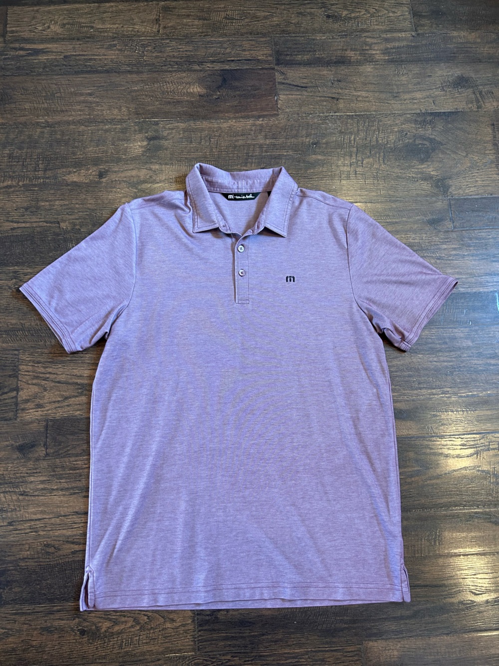 Travis Mathew Lavender Heather Polo